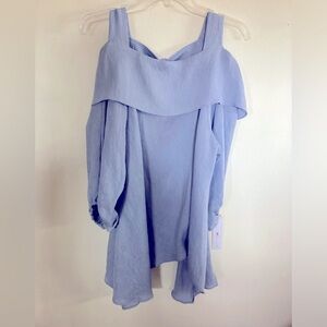 New off the shoulder, feminine top.